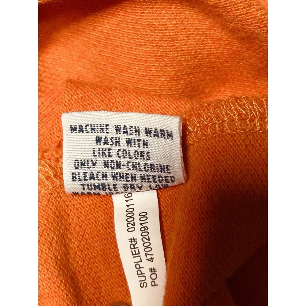 Polo Ralph Lauren Mesh Knit Polo Shirt Mens XL Orange Short Sleeve Green Pony